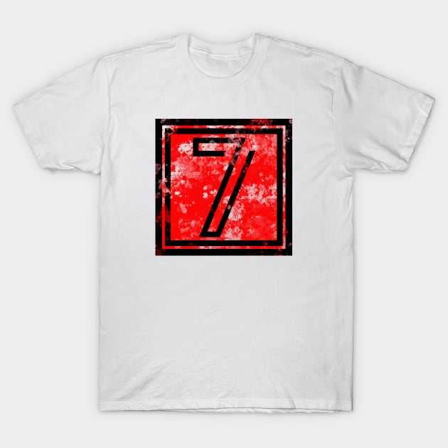 Seven Squared T-Shirt by Drink Water Designs